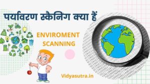 पर्यावरण स्कैनिंग